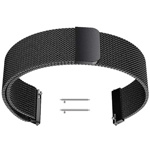 Armband Metall schwarz mit Magnetverschluss für Cares.Watch Profi 4G